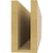 Ekena Millwork 4in. W x 8in. H x 32in. L Concord Woodgrain TimberThane Rafter Tail, Primed Tan RFTUR04X08X32CONRCPR - alternate 4